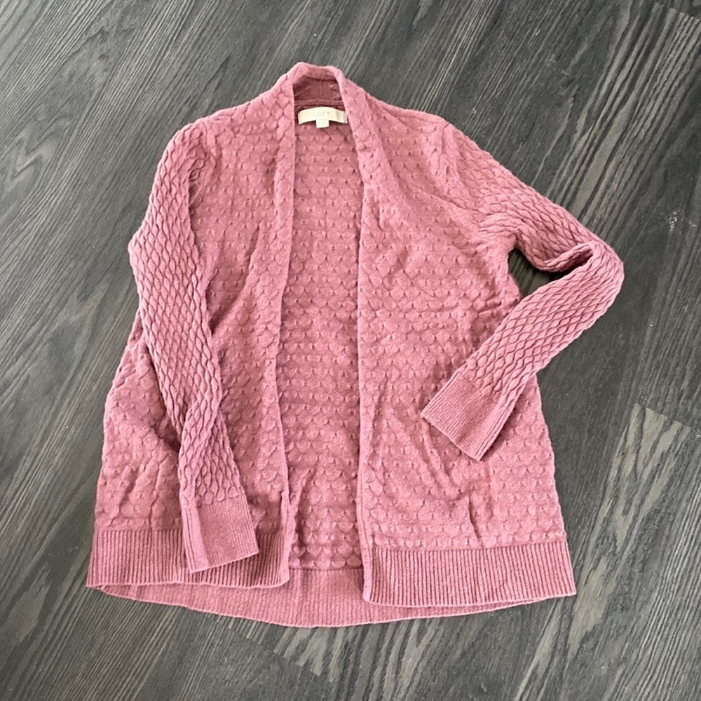 🍍ANN LOFT SWEATER WITH POCKETS🍍size medium 🍍A-2